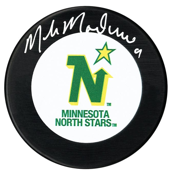 Mike Modano Autographed Minnesota North Stars Puck CoJo Sport Collectables Inc.