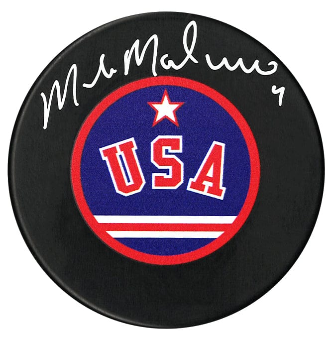 Mike Modano Autographed Team USA Puck CoJo Sport Collectables Inc.