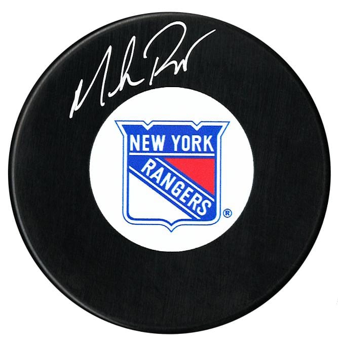 Mike Richter Autographed New York Rangers Puck CoJo Sport Collectables Inc.