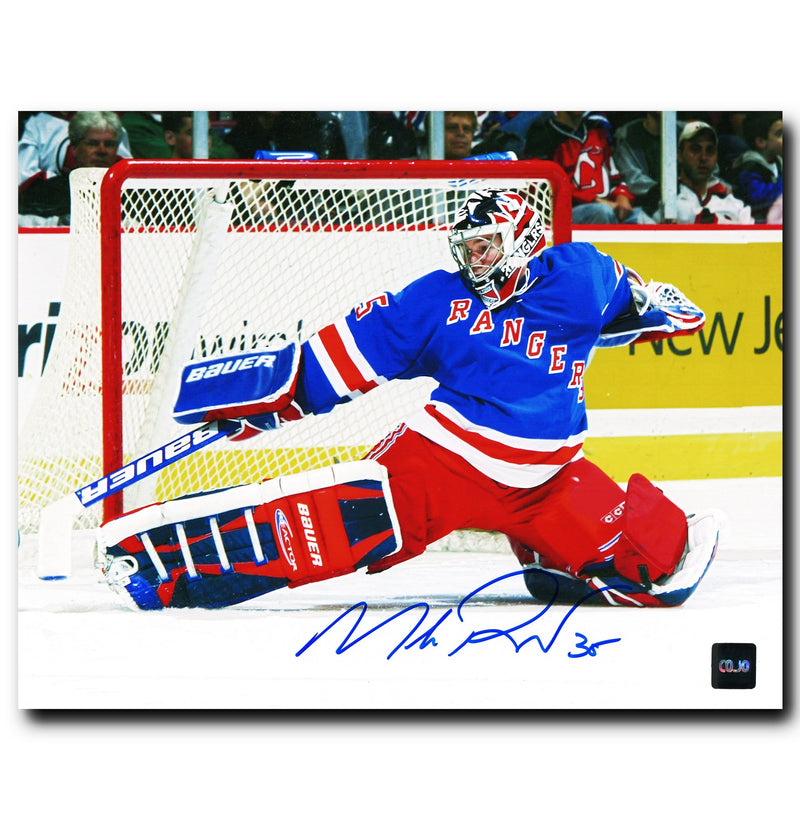 Mike Richter New York Rangers Autographed Save 8x10 Photo CoJo Sport Collectables Inc.