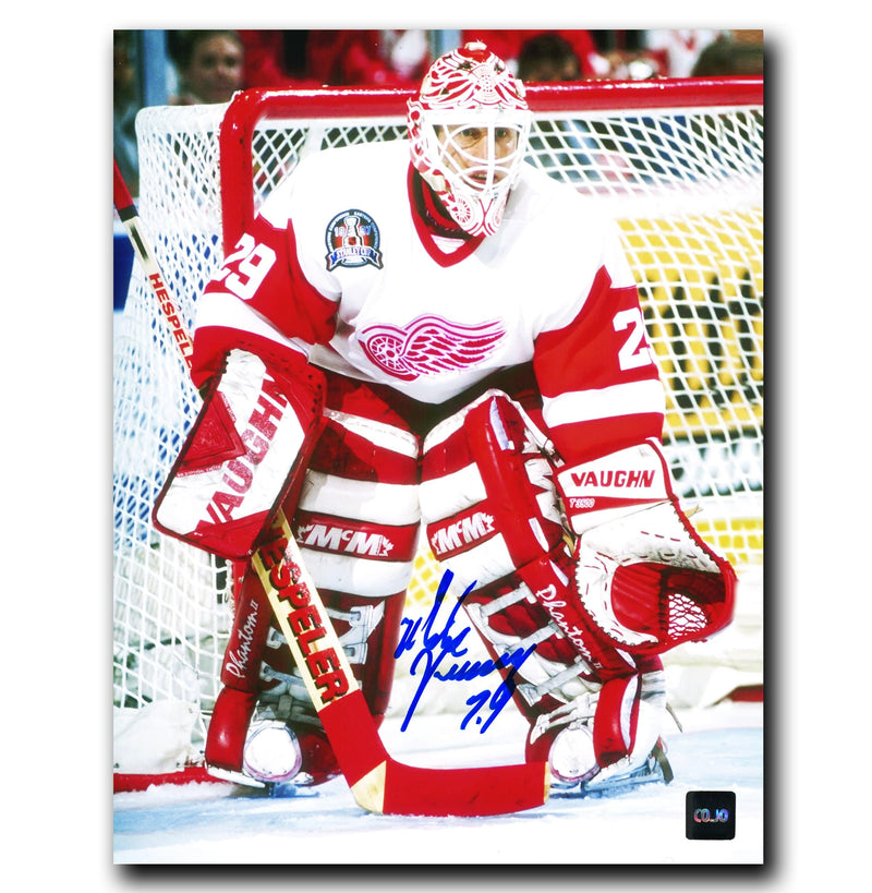 Mike Vernon Detroit Red Wings Autographed 8x10 Photo CoJo Sport Collectables Inc.