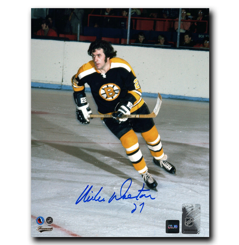 Mike Walton Boston Bruins Autographed 8x10 Photo CoJo Sport Collectables Inc.