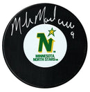 Mike Modano Autographed Minnesota North Stars Puck CoJo Sport Collectables Inc.