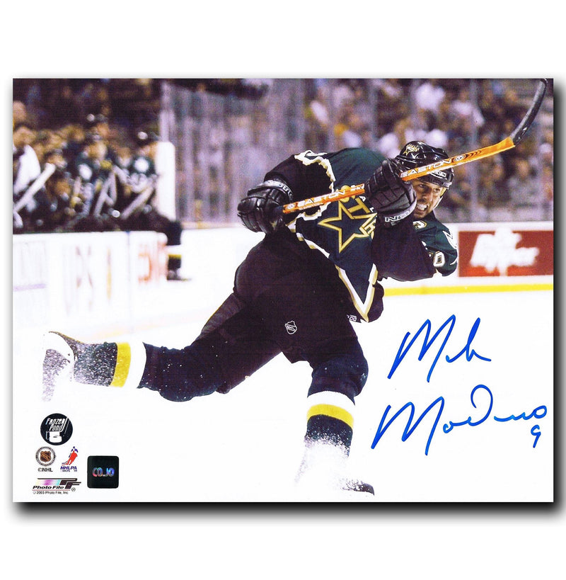 Mike Modano Dallas Stars Autographed 8x10 Photo CoJo Sport Collectables