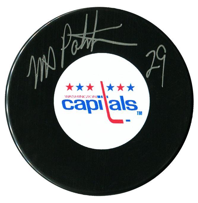 Mike Palmateer Autographed Washington Capitals Puck CoJo Sport Collectables