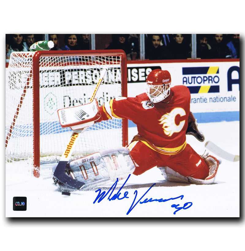 Mike Vernon Calgary Flames Autographed 8x10 Photo CoJo Sport Collectables