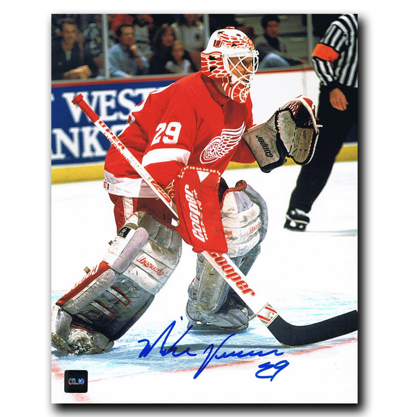 Mike Vernon Detroit Red Wings Autographed 8x10 Photo CoJo Sport Collectables
