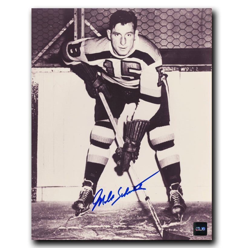Milt Schmidt Boston Bruins Autographed 8x10 Photo CoJo Sport Collectables Inc.