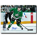 Miro Heiskanen Dallas Stars Autographed Shooting 8x10 Photo CoJo Sport Collectables Inc.