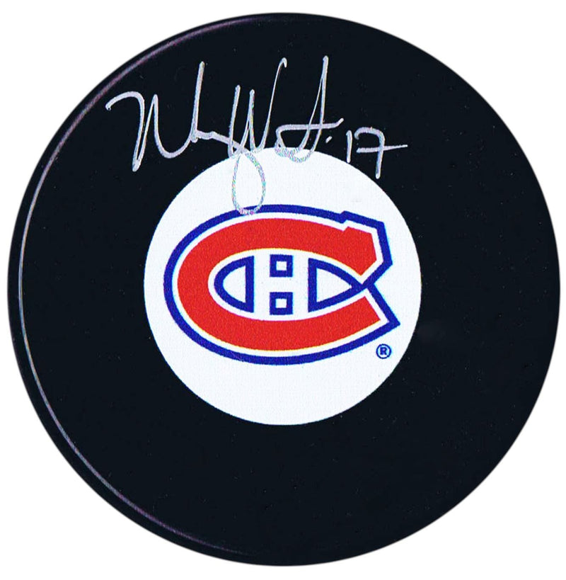 Murray Wilson Autographed Montreal Canadiens Puck CoJo Sport Collectables