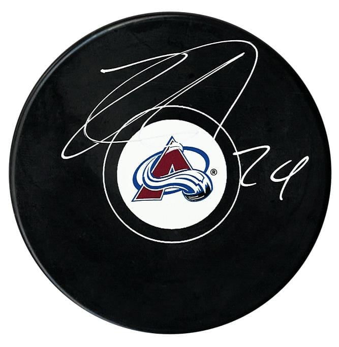 Nathan MacKinnon Autographed Colorado Avalanche Puck CoJo Sport Collectables Inc.