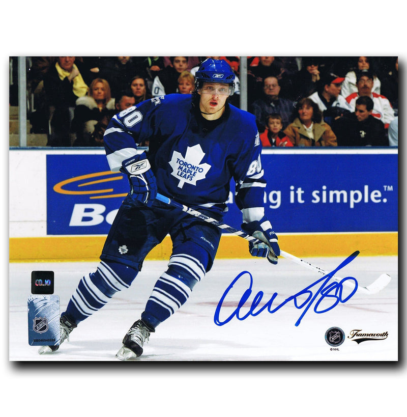Nik Antropov Toronto Maple Leafs Autographed 8x10 Photo CoJo Sport Collectables