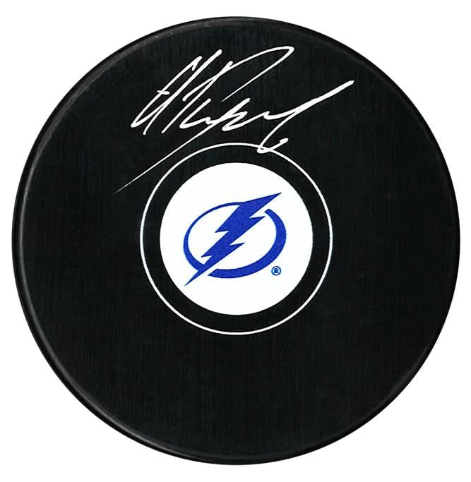 Nikita Kucherov Autographed Tampa Bay Lightning Puck CoJo Sport Collectables Inc.