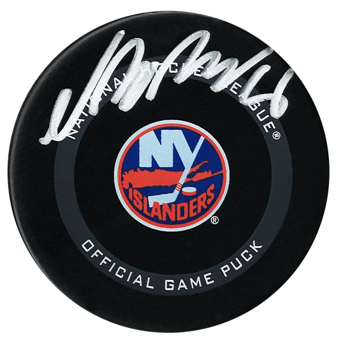 Noah Dobson Autographed New York Islanders Official Puck CoJo Sport Collectables Inc.