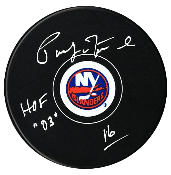 Pat LaFontaine Autographed New York Islanders HOF Puck CoJo Sport Collectables Inc.