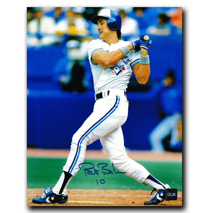 Pat Borders Toronto Blue Jays Autographed Action 8x10 Photo CoJo Sport Collectables Inc.
