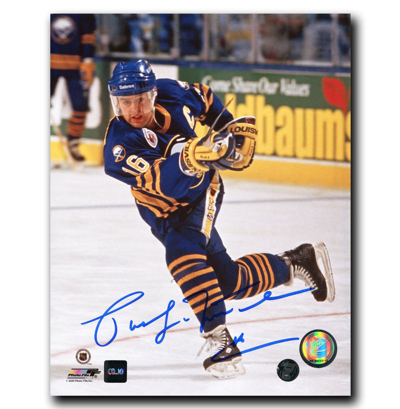 Pat LaFontaine Buffalo Sabres Autographed 8x10 Photo CoJo Sport Collectables