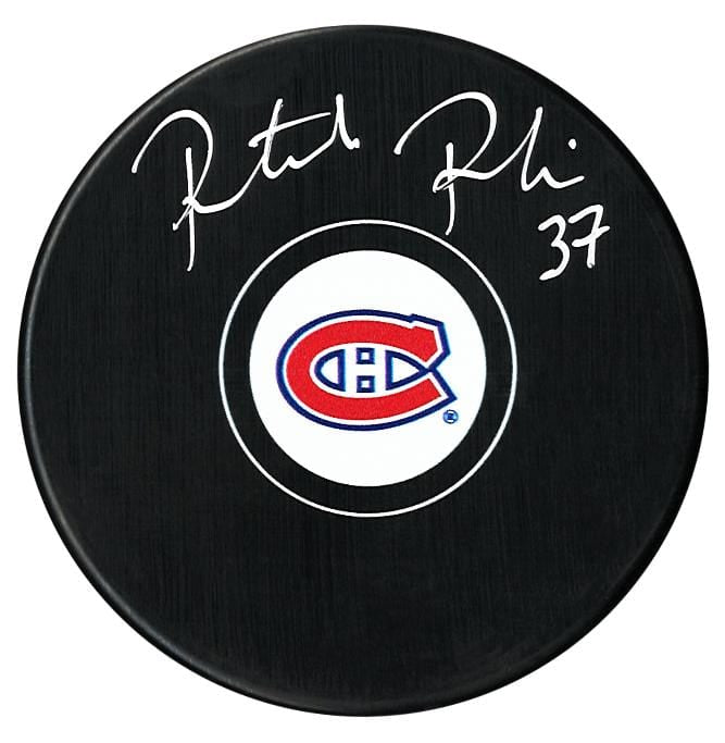 Patrick Poulin Autographed Montreal Canadiens Puck CoJo Sport Collectables Inc.