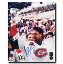 Patrick Roy Montreal Canadiens Autographed Stanley Cup 8x10 Photo CoJo Sport Collectables