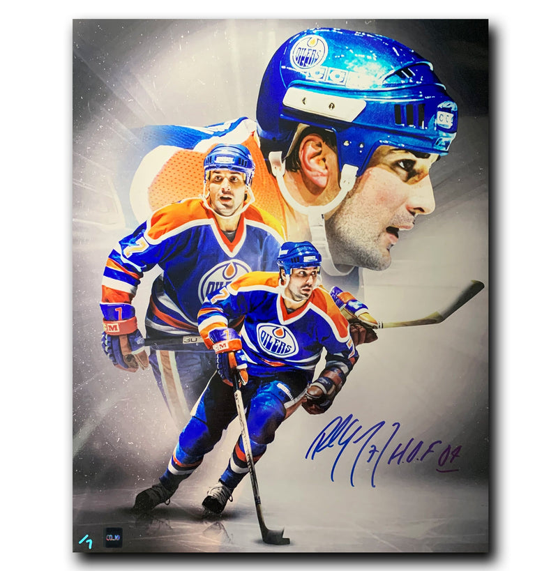 Paul Coffey Edmonton Oilers Autographed Limited Edition /7 Inscribed 16x20 Photo CoJo Sport Collectables Inc.