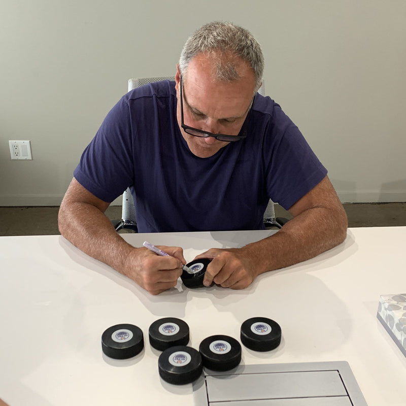 Paul Coffey Autographed Edmonton Oilers Puck CoJo Sport Collectables Inc.