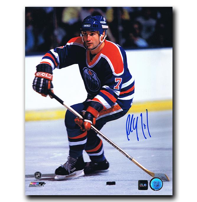 Paul Coffey Edmonton Oilers Autographed 11x14 Photo CoJo Sport Collectables