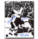 Paul Henderson, Yvan Cournoyer, Vladislav Tretiak 1972 Summit Series Autographed 8x10 Photo CoJo Sport Collectables