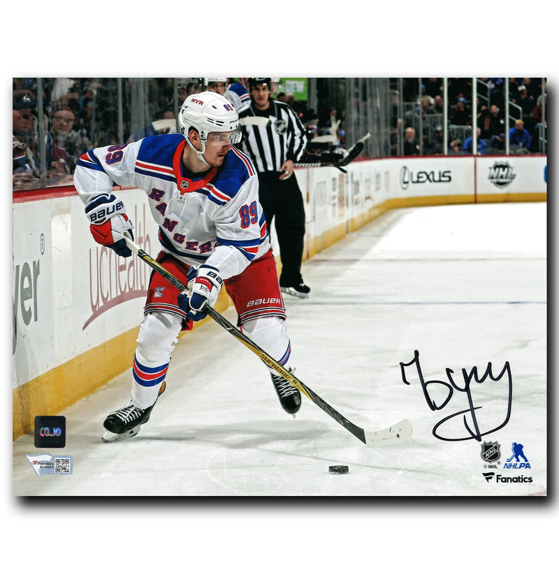 Pavel Buchnevich New York Rangers Autographed Action 8x10 Photo CoJo Sport Collectables