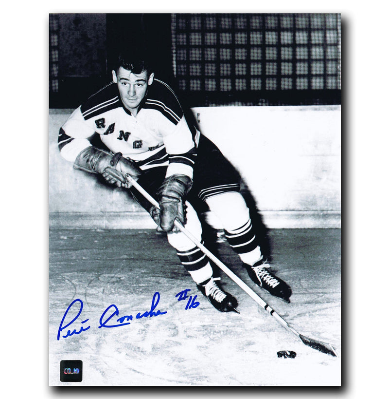 Pete Conacher New York Rangers Autographed 8x10 Photo CoJo Sport Collectables