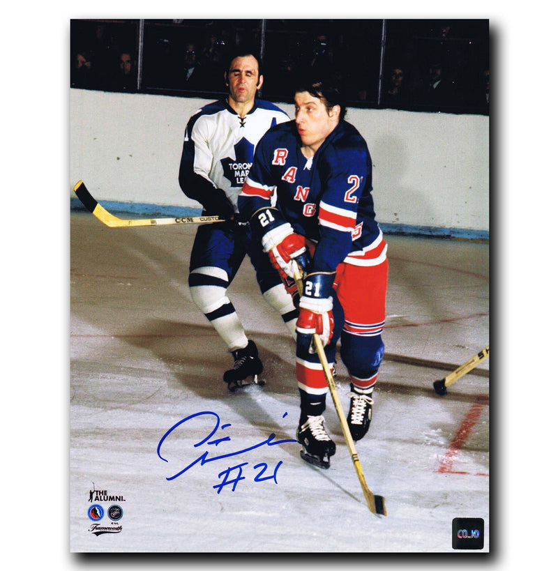 Pete Stemkowski New York Rangers Autographed 8x10 Photo CoJo Sport Collectables