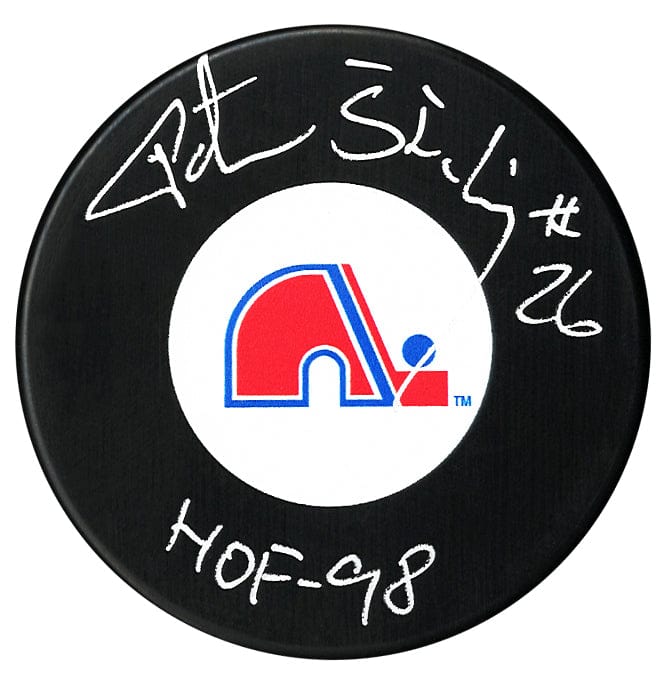 Peter Stastny Autographed Quebec Nordiques HOF Inscribed Puck CoJo Sport Collectables Inc.