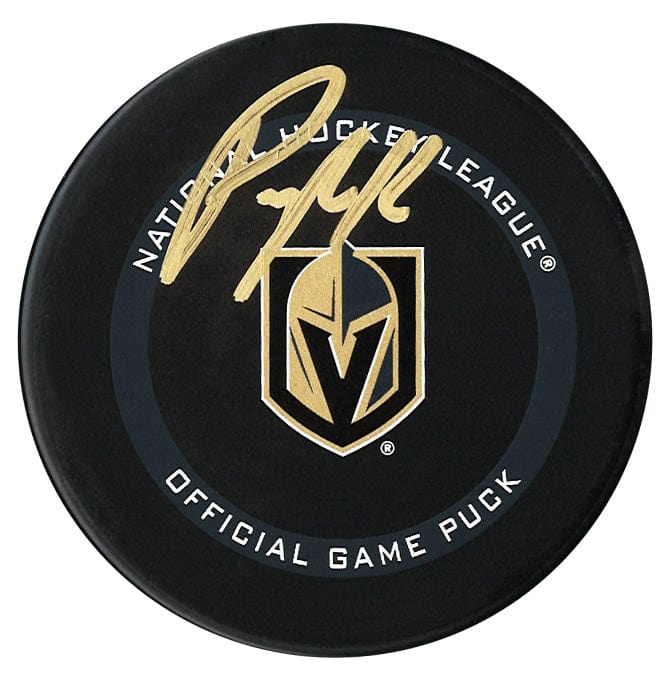 Peyton Krebs Autographed Vegas Golden Knights Official Puck CoJo Sport Collectables Inc.