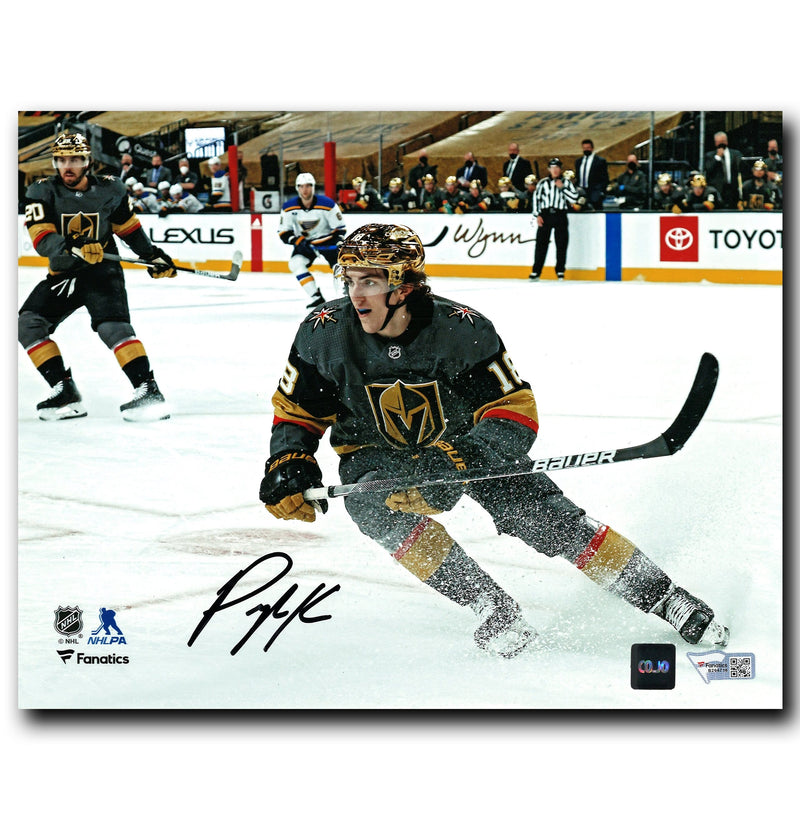 Peyton Krebs Vegas Golden Knights Autographed 8x10 Photo CoJo Sport Collectables Inc.