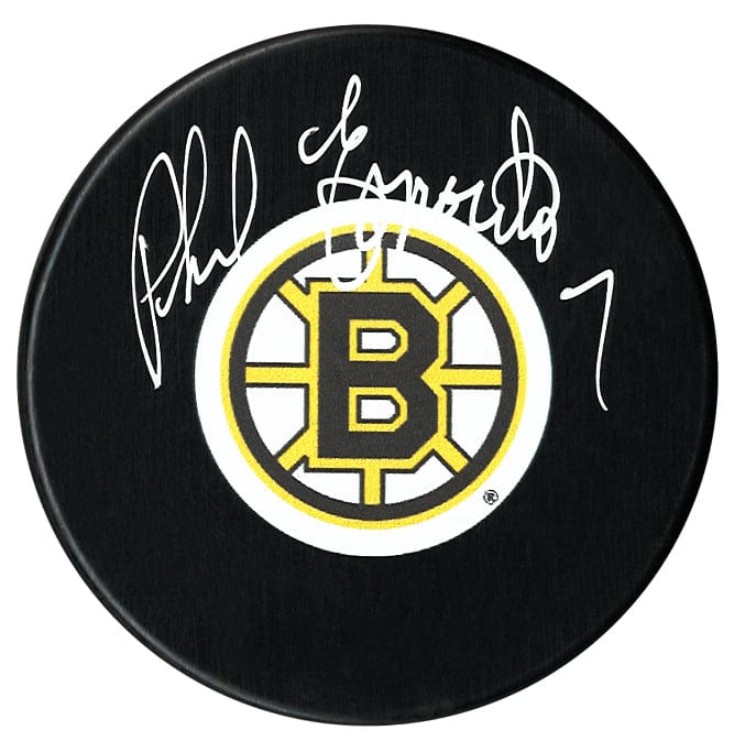Phil Esposito Autographed Boston Bruins Puck CoJo Sport Collectables Inc.