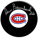 Pierre Bouchard Autographed Montreal Canadiens Puck CoJo Sport Collectables