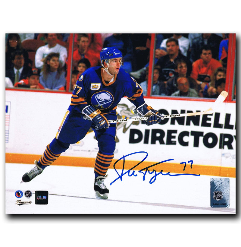 Pierre Turgeon Buffalo Sabres Autographed 8x10 Photo CoJo Sport Collectables