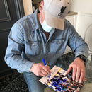 Felix Potvin and Ron Hextall Dual Autographed Fight 8x10 Photo CoJo Sport Collectables