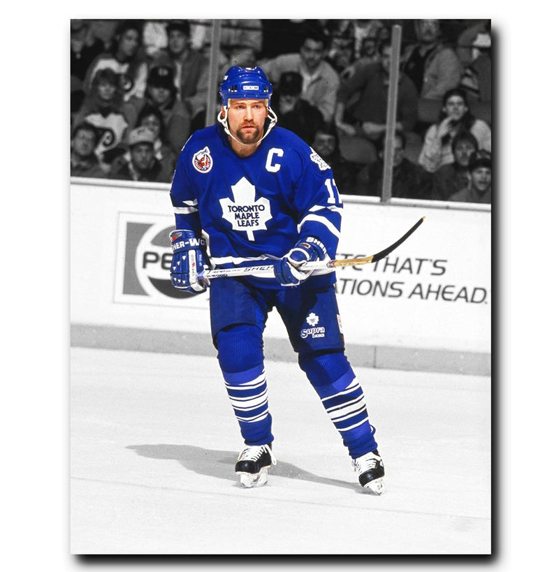 (Pre-Order) Wendel Clark Toronto Maple Leafs Autographed Spotlight 16x20 Photo CoJo Sport Collectables Inc.