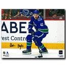 Quinn Hughes Vancouver Canucks Autographed Action 8x10 Photo CoJo Sport Collectables