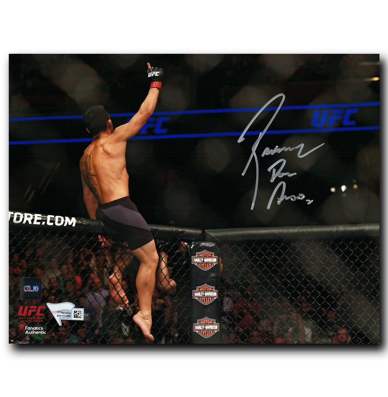 Rafael dos Anjos UFC Autographed Cage 8x10 Photo CoJo Sport Collectables Inc.