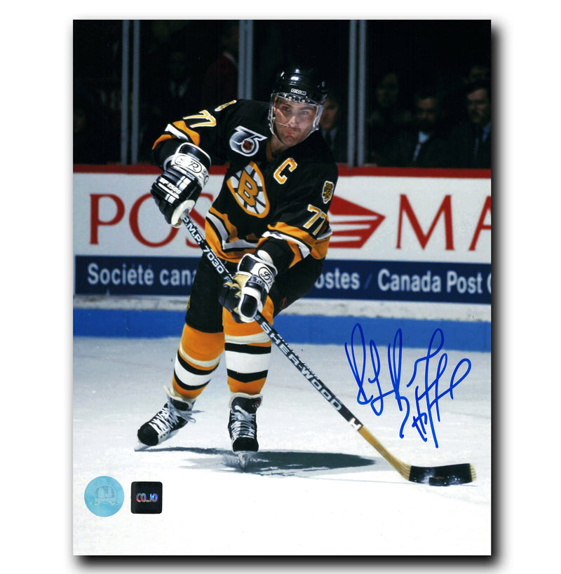 Ray Bourque Boston Bruins Autographed Skating 8x10 Photo CoJo Sport Collectables Inc.