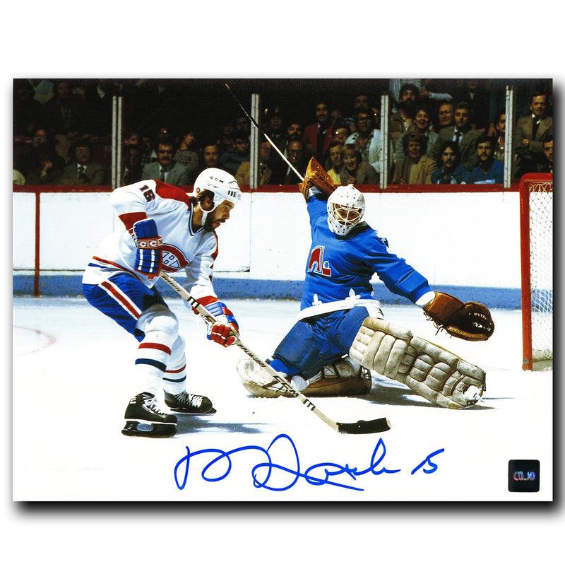 Rejean Houle Montreal Canadiens Autographed Breakaway 8x10 Photo CoJo Sport Collectables Inc.