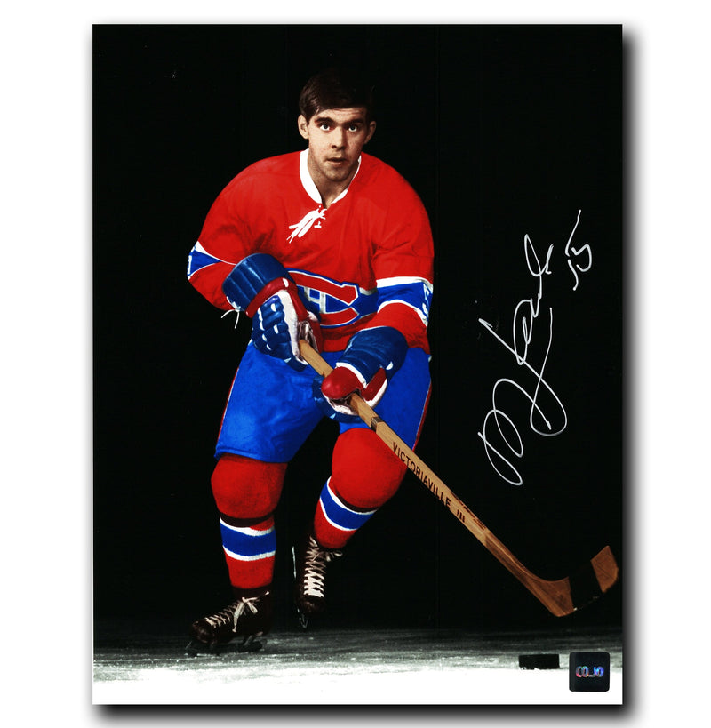 Rejean Houle Montreal Canadiens Autographed Spotlight 8x10 Photo CoJo Sport Collectables Inc.