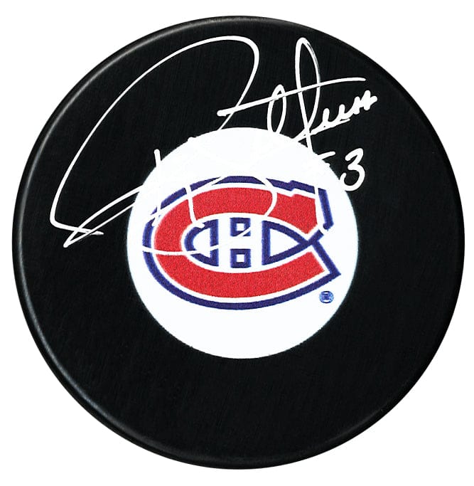 Ric Nattress Autographed Montreal Canadiens Puck CoJo Sport Collectables Inc.