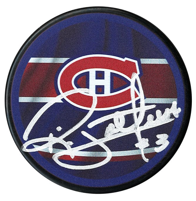 Ric Nattress Autographed Montreal Canadiens Reverse Retro Puck CoJo Sport Collectables Inc.