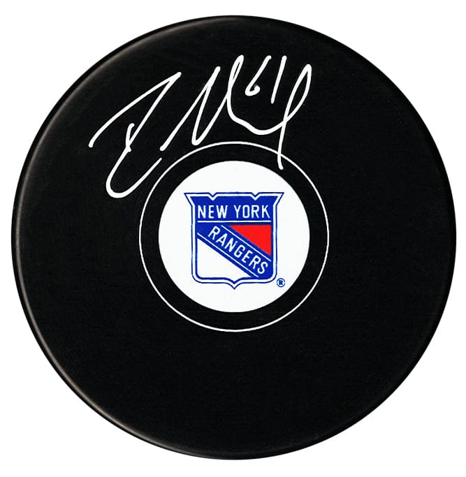 Rick Nash Autographed New York Rangers Puck CoJo Sport Collectables Inc.