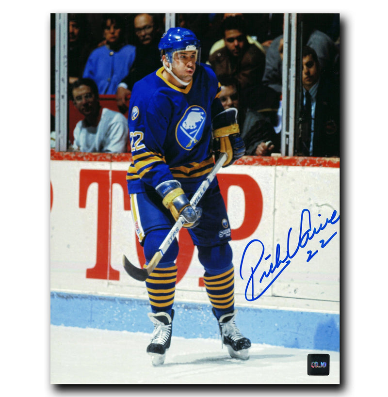 Rick Vaive Buffalo Sabres Autographed Action 8x10 Photo CoJo Sport Collectables