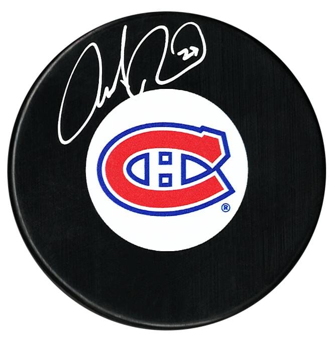 Robert Picard Autographed Montreal Canadiens Puck CoJo Sport Collectables