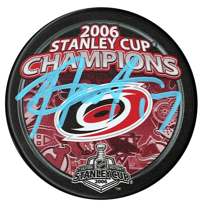 Rod Brind'Amour Autographed Carolina Hurricanes 2006 Stanley Cup Champions Puck CoJo Sport Collectables Inc.