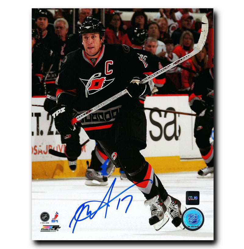 Rod Brind'Amour Carolina Hurricanes Autographed Skating 8x10 Photo CoJo Sport Collectables Inc.